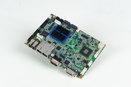 3.5” Embedded Single Board Computer Intel<sup>®</sup> Atom N455, DDR3,24bit LVDS, Wide Temp Support 20 ~ 80